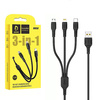 Kabel USB 3w1 Lightning Micro USB USB-C