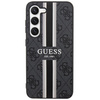 Etui Guess 4G Printed Stripes na Samsung Galaxy S23 - czarne