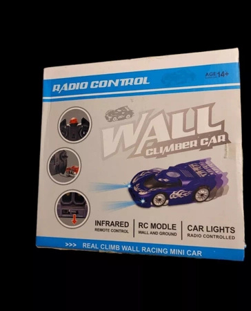 ŚWIECĄCY Samochód jeżdżący po SUFICIE ŚCIANIE