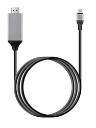 Kabel typu C do HDMI HDTV 4K - czarny