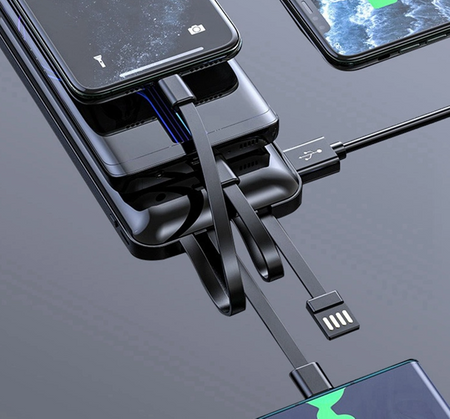 M1 /  POWERBANK  fast charge 10000MAH MICRO USB, USB-C, LIGHTNING, USB