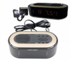 RADIO ZEGAR ALARM 230v LED usb do ładowania