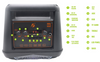 KTS-1355 TWS - Głośnik Bluetooth 2X 6,5 cala karaoke, mikrofon w zestawie