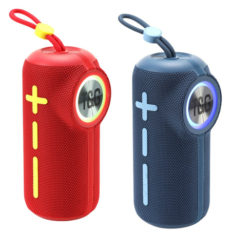 Głośnik Bluetooth T&G TG698 IPX5 BOOMBOX 10W RGB FM microUSB AUX TF