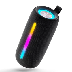 Głośnik Bluetooth S619 z LED RGB, 10W, kompaktowy, radio FM, USB, TF