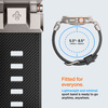 Pasek Spigen Durapro Armor na Apple Watch 4/5/6/7/8/9/SE/ Ultra (42/44/45/49 mm) - czarne