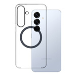 Etui silikonowe Samsung Clear Magnet Case GP-FFS931YCATW z ringiem magnetycznym do Samsung Galaxy S25 - przezroczyste