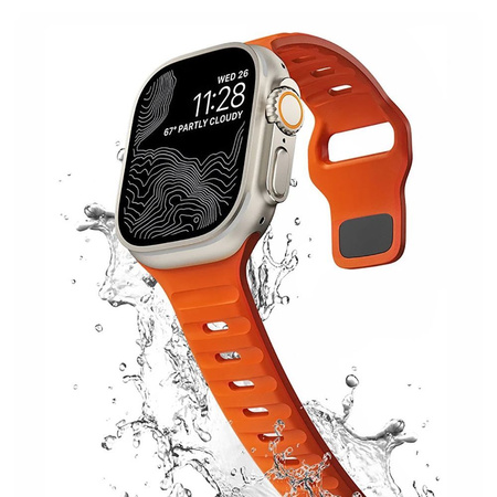 Pasek Tech-Protect IconBand Line na Apple Watch 4 / 5 / 6 / 7 / 8 / 9 / SE / Ultra 1 / 2 (42/44/45/49 mm) - jasnoniebieski