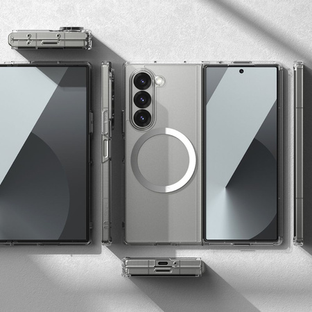 Etui Ringke Fusion MagSafe na Samsung Galaxy Z Fold 6 - przezroczyste