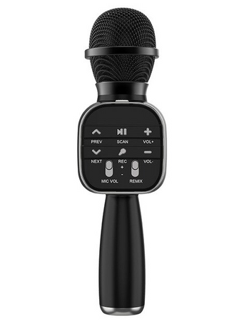 BEZPRZEWODOWY MIKROFON KARAOKE 