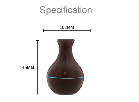 Nawilżacz powietrza USB Mini Dyfuzor olejków eterycznych  Rozpylacz zapachów aromaterapii z światłami LED