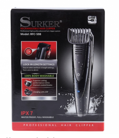 Surker profesjonalna elektryczna maszynka RFC 598