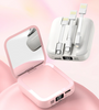 M1 / Mini Power Bank  8000mAh  Powerbank z lusterkiem do makijażu 