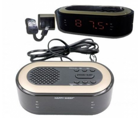 RADIO ZEGAR ALARM 230v LED usb do ładowania
