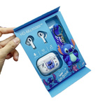 Słuchawki dokanałowe Stich Bluetooth 5.4 z etui i brelokiem