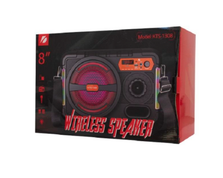 M1 KTS-1308 / Głośnik Bluetooth Bezprzewodowy Boombox Karaoke