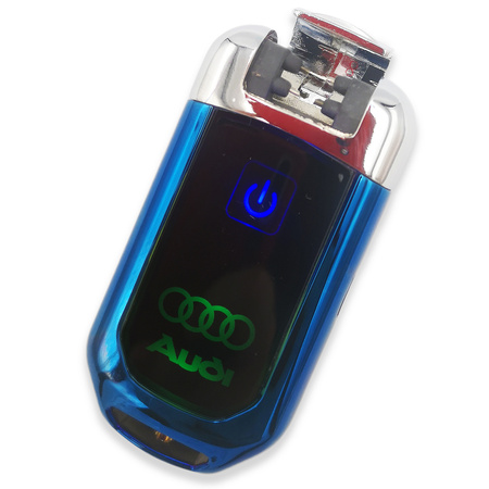 ZAPALNICZKA PLAZMOWA AUDI RGB BRELOK DO KLUCZY