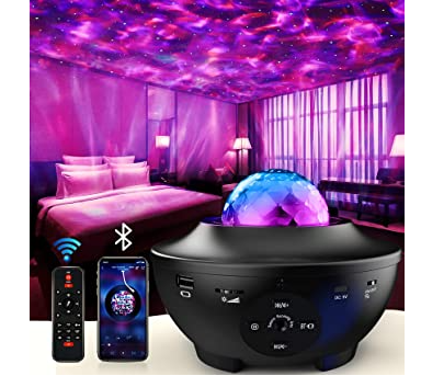 PROJEKTOR MULTIMEDIALNY GWIAZD GŁOŚNIK BLUETOOTH 