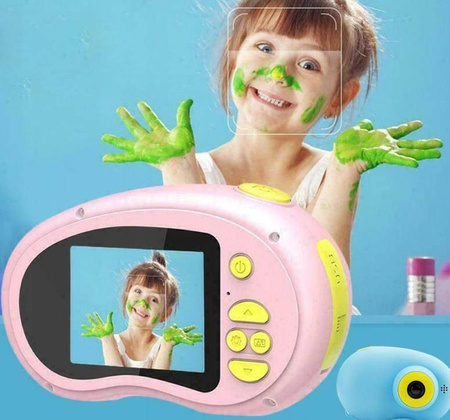 APARAT FOTOGRAFICZNY DLA DZIECI, KAMERA HD, GRY