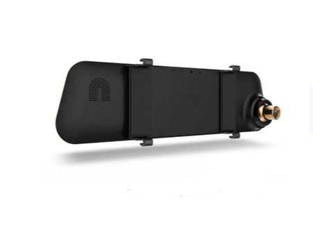 Rejestrator lusterko z dwiema kamerami DVR