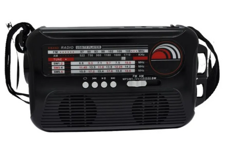 Radio solarne odtwarzacz Bluetooth reflektor LED MK-192