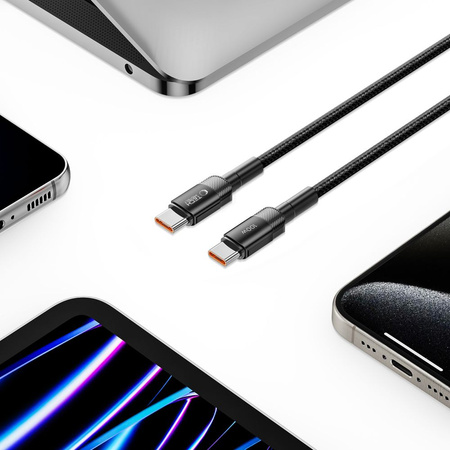Kabel Tech-Protect UltraBoost Evo USB-C / USB-C PD 100W 5A 0.25m - czarny