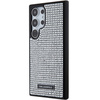 Etui Karl Lagerfeld Rhinestone Metal Logo na Samsung Galaxy S24 Ultra - srebrne