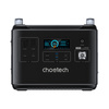 Choetech przenośna stacja zasilania LiFePO4 1997Wh 2000W powerbank czarny (BS006 Super Mini)