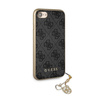 Etui Guess 4G Charms Collection na iPhone 7 / 8 / SE 2020 / SE 2022 - szare
