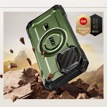 Etui Supcase UB XT Mag MagSafe na iPhone 16e - oliwkowe