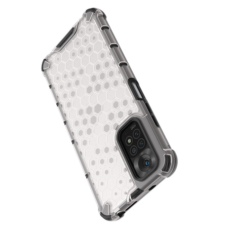 Honeycomb etui pancerny pokrowiec z żelową ramką Xiaomi Redmi Note 11S / Note 11 czarny