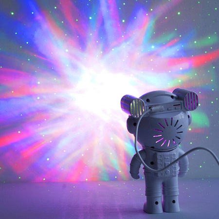 Lampa projektora świetlnego LED RGB astronauta Galaxy