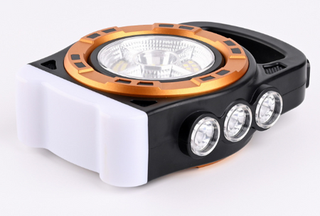 Latarka solarna, reflektor 20W - wbudowany akumulator HB-6678C