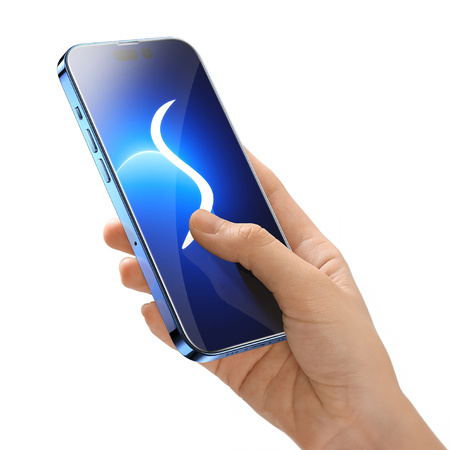 Baseus szkło hartowane do iPhone 12 Pro Max na cały ekran z osłoną na głośnik 0.4mm + zestaw montażowy
