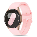 Pasek Tech-Protect Silicone do Samsung Galaxy Watch 4 / 5 / 5 Pro / 6 / 7 / FE - różowy