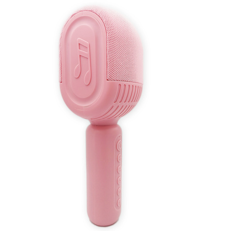Mikrofon KARAOKE Głośnik Bluetooth FM AUX modulator głosu