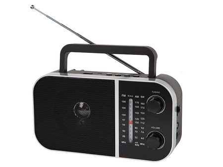 Radio przenośne analogowe Bluetooth FM AM SW Odtwarzacz MP3 USB microSD