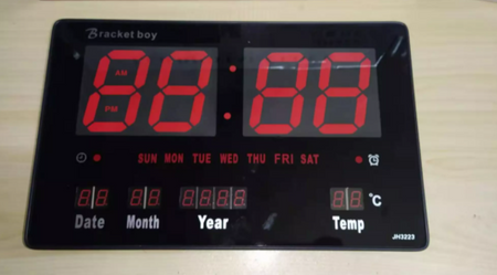 M2/ JH3223 DUŻY ZEGAR CYFROWY LED