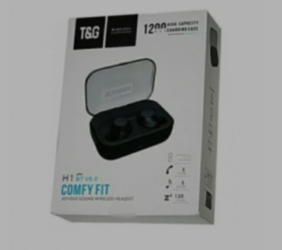 Słuchawki Bezprzewodowe TG-H1 - Bluetooth 5.0, 5h Muzyki, Wodoodporne IPX5