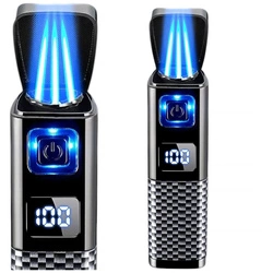 ZAPALNICZKA ŻAROWA trójogniowa do cygar i papierosów LCD