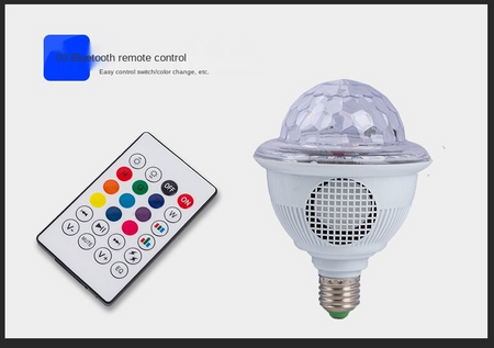 M2/ Kryształowa obracająca się świetlna kula Reflektor LED