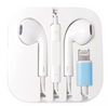 Słuchawki z mikrofonem Lightning do iPhone'a  iPada białe