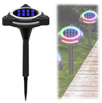 LAMPA SOLARNA LAMPKA OGRODOWA LED RGB Z RÓŻNYMI KOLORAMI