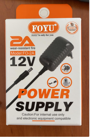 Zasilacz sieciowy do taśm LED 12V 2A Wtyk P4 2,1 x 5,5 mm