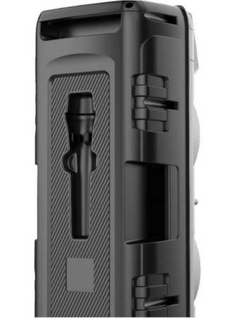 M1 ZQS-8210 / Głośnik Bluetooth Bezprzewodowy Boombox Karaoke światło LED i moduł FM