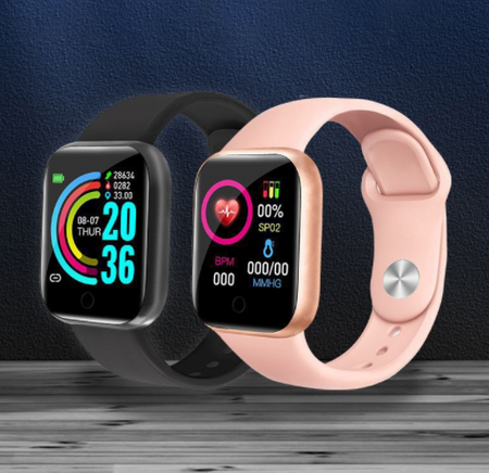 Smartwatch Bezprzewodowa opaska sportowa monitorująca funkcje życiowe