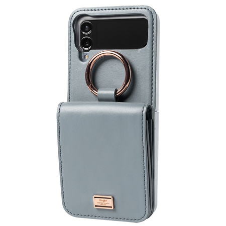 Etui Ringke Signature Card Pocket na Samsung Galaxy Z Flip 4 - niebieski