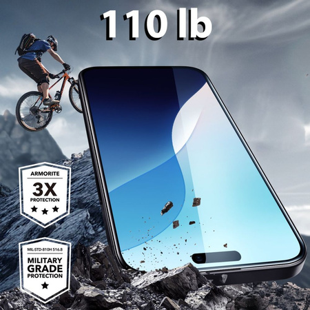 Szkło hartowane ESR Armorite z aplikatorem na iPhone 16 Pro