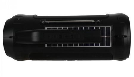 Przenośny głośnik Bluetooth USB / TF / FM / DC 5 V Panel słoneczny Latarka Akumulator