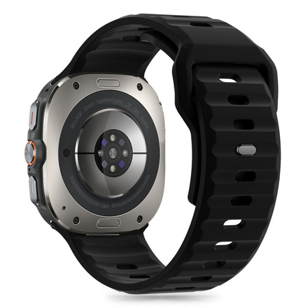 Pasek Tech-Protect Silicone Line do Samsung Galaxy Watch Ultra (47 mm) - czarny